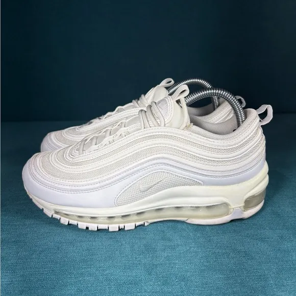 Size 8 - Women’s Nike Air Max 97 white shoes