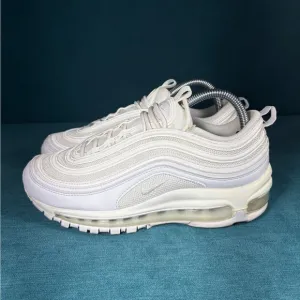 Size 8 - Women’s Nike Air Max 97 white shoes