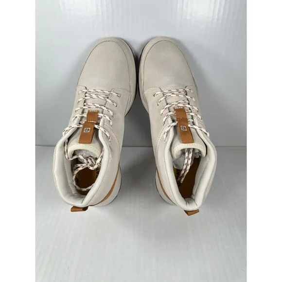 Size 8.5 Men’s Caterpillar CAT Quest Mid Whitecap Moutons Shoe P724070 NEW