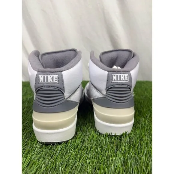 Size 9 Jordan 2 White Cement Grey Clean VNDS FIRE OG All