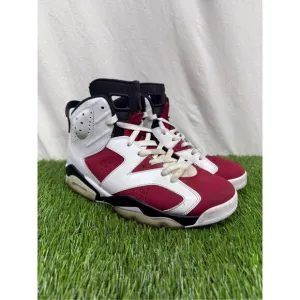 Size 9 Nike Air Jordan 6 Retro OG Mid Carmine CT8529-106 CLEAN