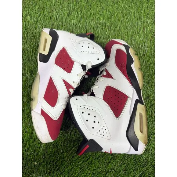 Size 9 Nike Air Jordan 6 Retro OG Mid Carmine CT8529-106 CLEAN