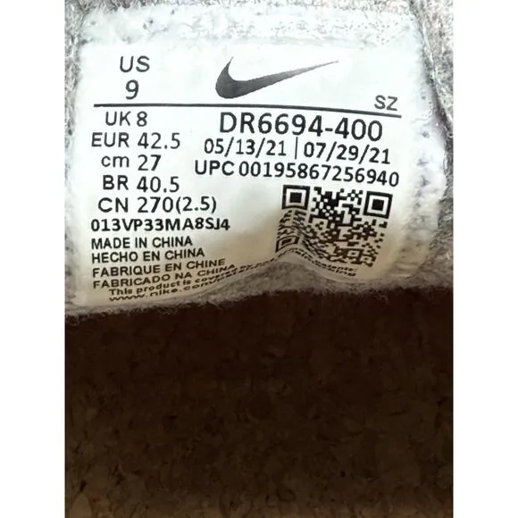 Size 9 - Nike BE-DO-WIN SP Hyper Royal Preowned Original Box DR6694 400