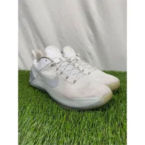 Size 9 - Nike Kobe AD White Chrome Silver Mamba 2017 Sneakers 852425-110 Men's