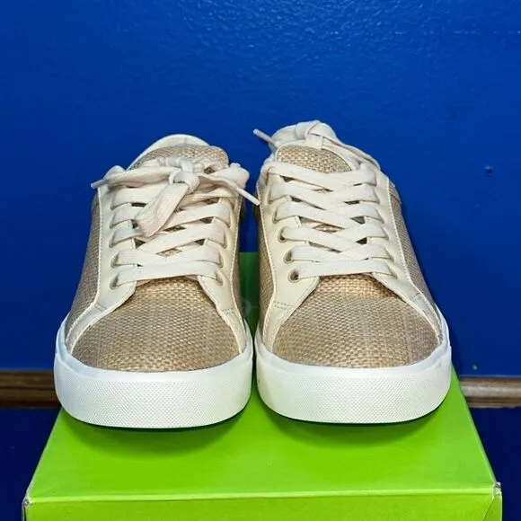 Size 9.5- Women’s Sam Edelman Ethyl G9151M0255 Tan Basket Weave Shoes NEW