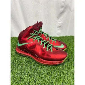Size 9 - Nike LeBron 10 christmas 2012