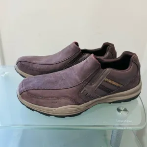 SKECHERS  Classic  Fit, Air Cooled Memory Foam Brown Shoes Men’s Size 10 NWOT