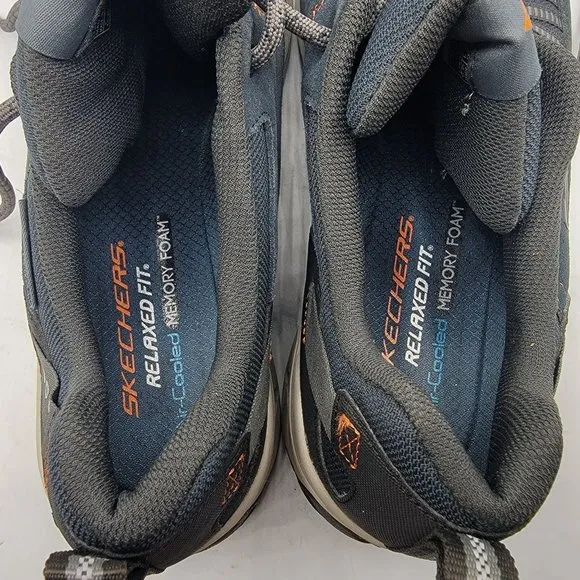 Skechers Equalizer 4.0 Mens 13 Navy Blue Water Resistance Trail Shoes 237023