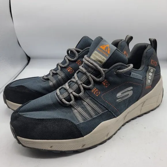 Skechers Equalizer 4.0 Mens 13 Navy Blue Water Resistance Trail Shoes 237023