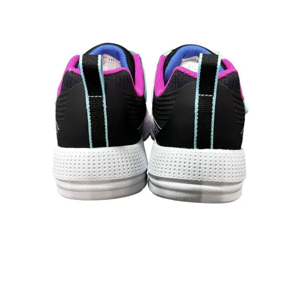 Skechers Microspec Advance Kids Adaptive Closure Machine Washable Aqua/Purple