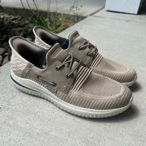 Skechers Slip-ins Delson 3.0 Roth Men’s Tan Sneakers