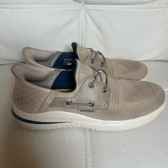 Skechers Slip-ins Delson 3.0 Roth Men’s Tan Sneakers