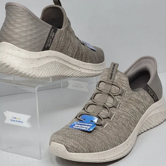 Skechers Slip-Ins Men’s Hands Free Memory Foam Shoes 232452/TPE Size 7 New