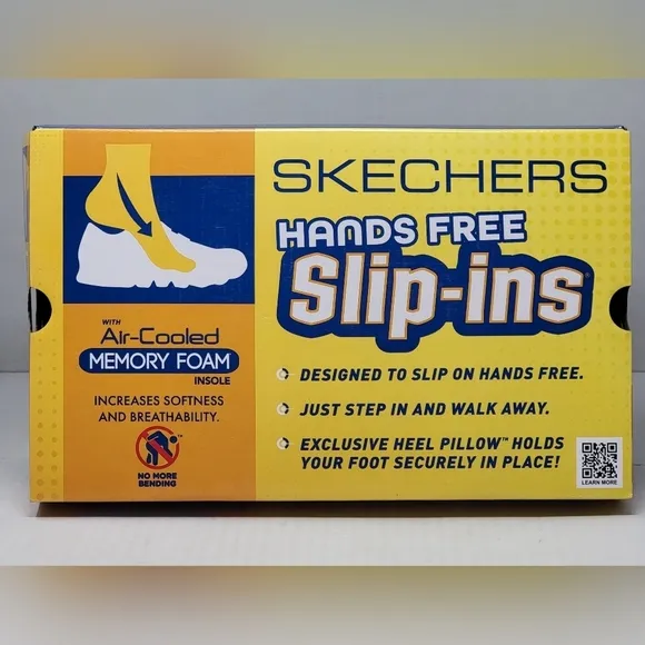 Skechers Slip-Ins Men’s Hands Free Memory Foam Shoes 232452/TPE Size 7 New