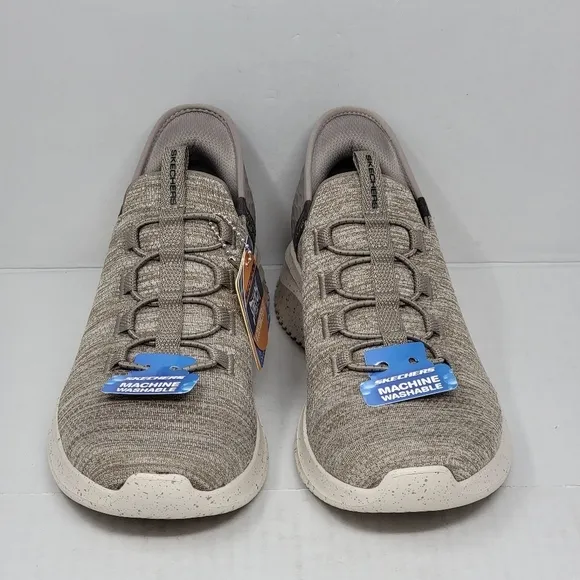 Skechers Slip-Ins Men’s Hands Free Memory Foam Shoes 232452/TPE Size 7 New