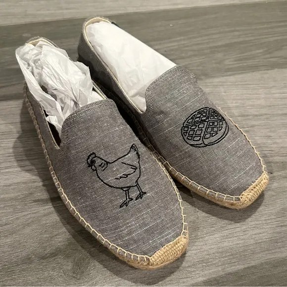 Soludos x Lucy Mail Chicken Waffle Espadrilles