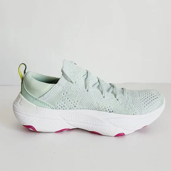 Sorel Explorer Blitz Stride Lace Up Light Green Sneakers Bolt Print 7.5