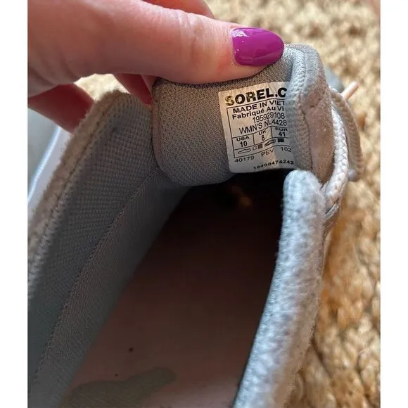 Sorel Out N About III Classic Leather Boot In Dove Peach Size Women’s 10