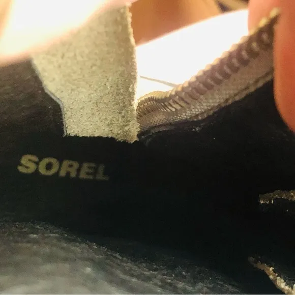 Sorel Wom“Boot Belted Straps Ankle Zipper 5.5