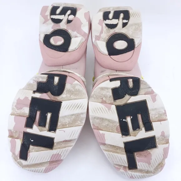 Sorel Women’s Kinetic Impact Lace Shoes White/Eraser Pink Size 8.5M US