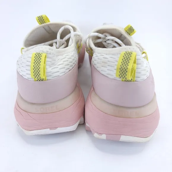 Sorel Women’s Kinetic Impact Lace Shoes White/Eraser Pink Size 8.5M US