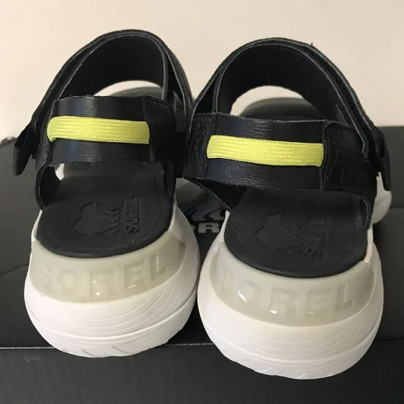 Sorel Women’s Size 8.5 Explorer Blitz Stride Sandals, Black