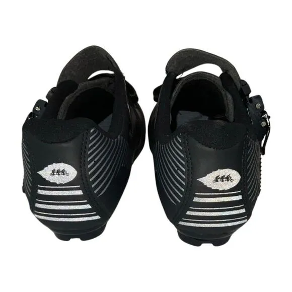 Speed Cycling Bike Cycling Peloton Compatible Lock Pedal Bike Shoes Size 8.5