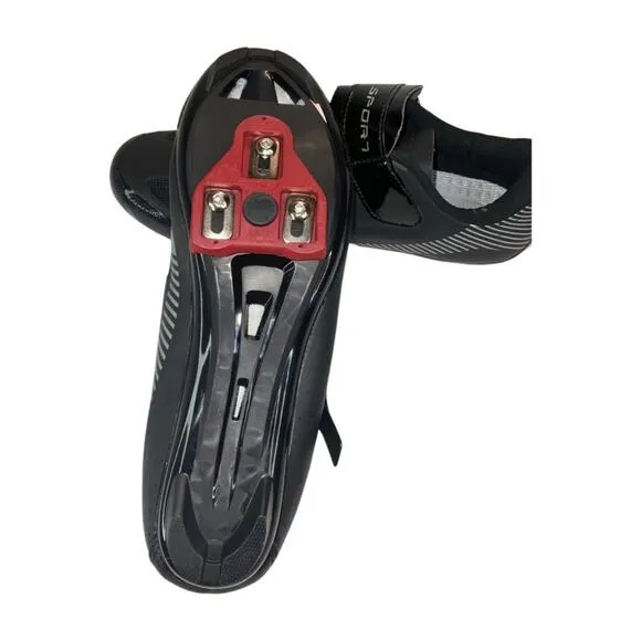 Speed Cycling Bike Cycling Peloton Compatible Lock Pedal Bike Shoes Size 8.5