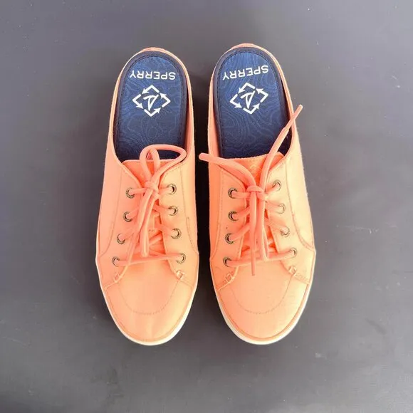 Sperry Mule Peach NWOB