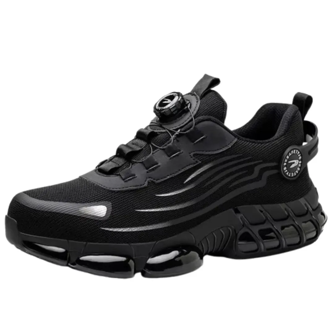 Sport Safety Shoes – Steel Toe, Puncture-Proof, Lightweight And Rotating Button