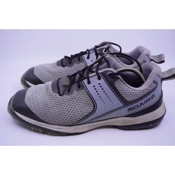 SQAIRZ Speed Mesh Golf Mens Shoes Mens 11.5 White Navy Blue Nick Faldo Athletic