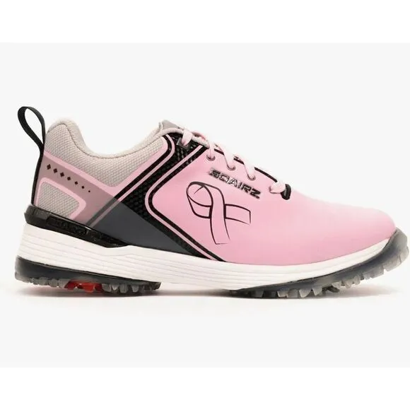SQAIRZ Women's Golf Shoe Speed PNK, ‘Real Men Wear Pink “FREEDOM™ PNK Sneakers 9