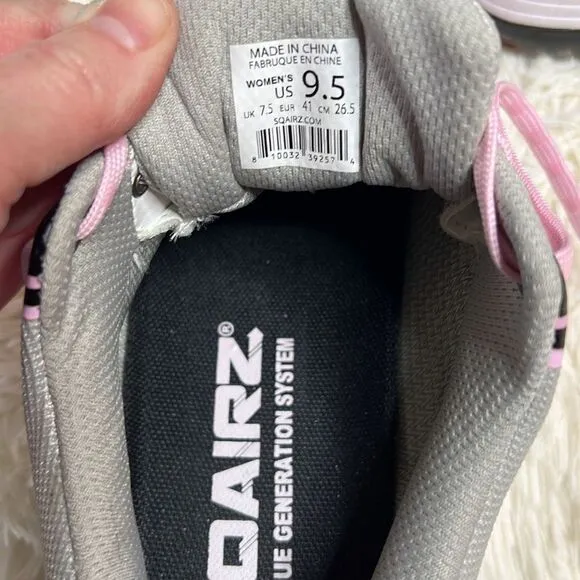 SQAIRZ Women's Golf Shoe Speed PNK, ‘Real Men Wear Pink “FREEDOM™ PNK Sneakers 9