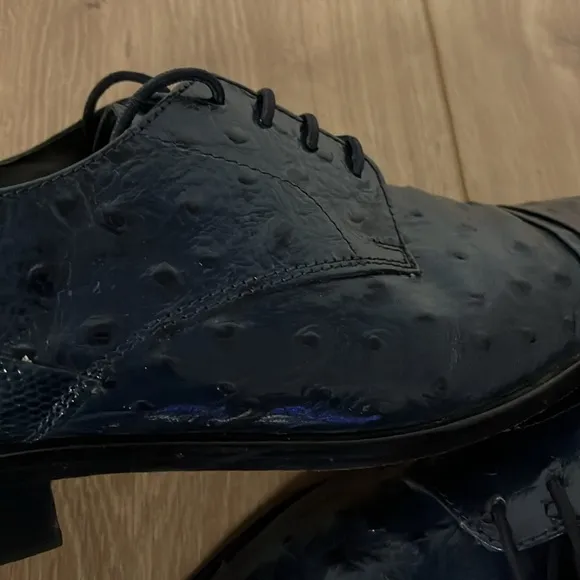 Stacey Adams men’s ostrich shoes