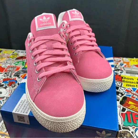 Stan Smith CS Pink Suede Women's Various Sizes
