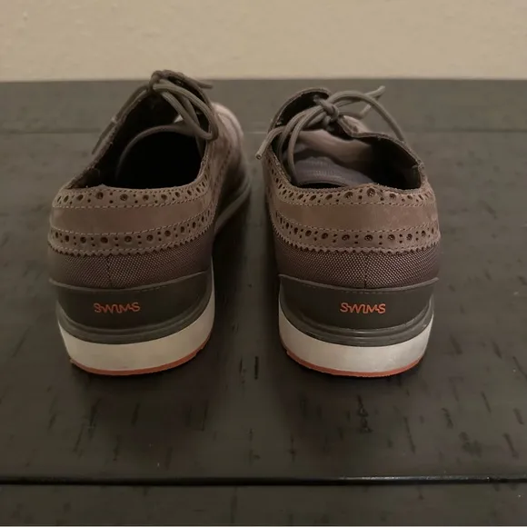 Swims Men’s Brown Lace-Up Oxford Shoes