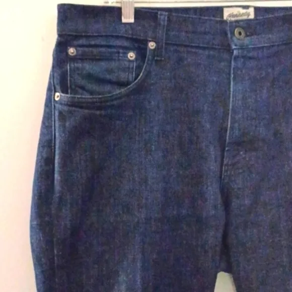 𝅺THE KENNEDY DENIM CO. Blue Jeans, 36W, 30L Unisex