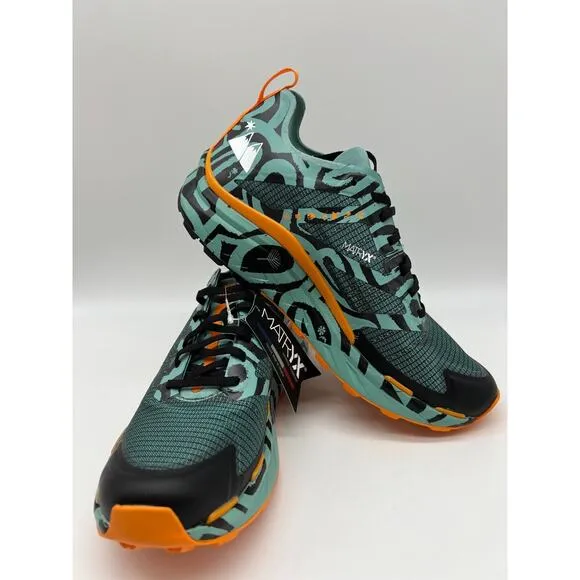 The North Face Men's VECTIV Enduris II x Elvira Trail Shoes Wasabi Orange Sz 7.5