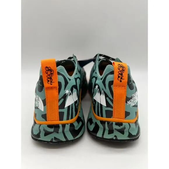 The North Face Men's VECTIV Enduris II x Elvira Trail Shoes Wasabi Orange Sz 7.5