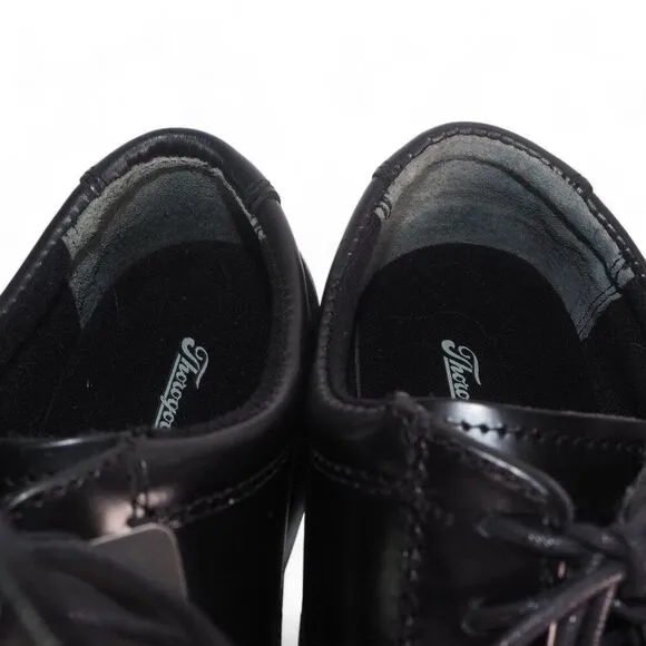 Thorogood Uniform Classics Oxfords Leather High Shine Black 834-6041 Men's 11.5