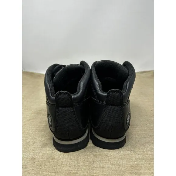 Timberland Black Leather Split Rock Hiker Shoes Men’s Size 8.5M