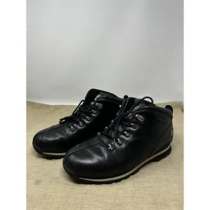 Timberland Black Leather Split Rock Hiker Shoes Men’s Size 8.5M