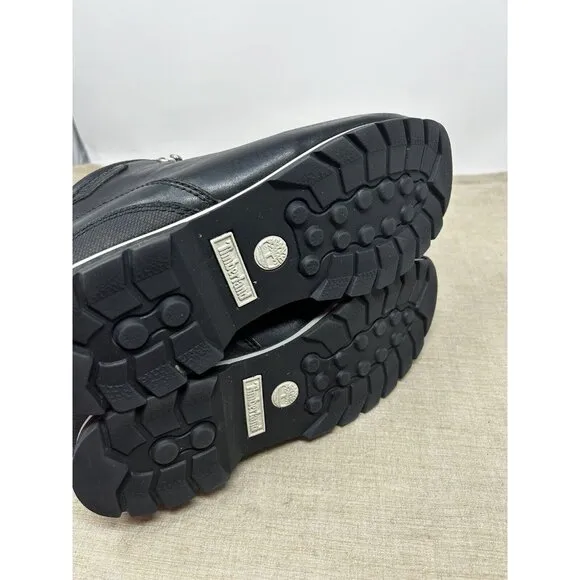Timberland Black Leather Split Rock Hiker Shoes Men’s Size 8.5M