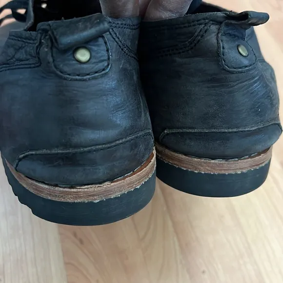 Timberland boot company leather lace up shoes women’s size 13