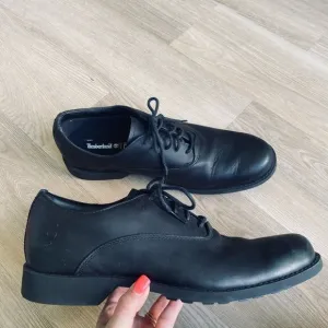 Timberland Ortholite Black Leather Formal Dress Shoes Low