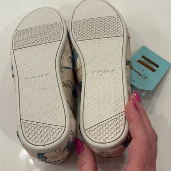 TOMS X Disney Women’s Classic Shoes, NWT.