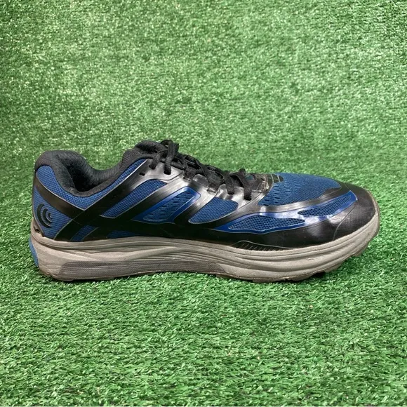 Topo Athletic Ultraventure Men's 12.5 Navy Blue Black Trail Running Vibram Shoes