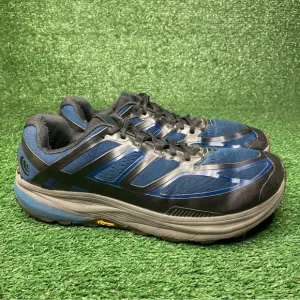 Topo Athletic Ultraventure Men's 12.5 Navy Blue Black Trail Running Vibram Shoes