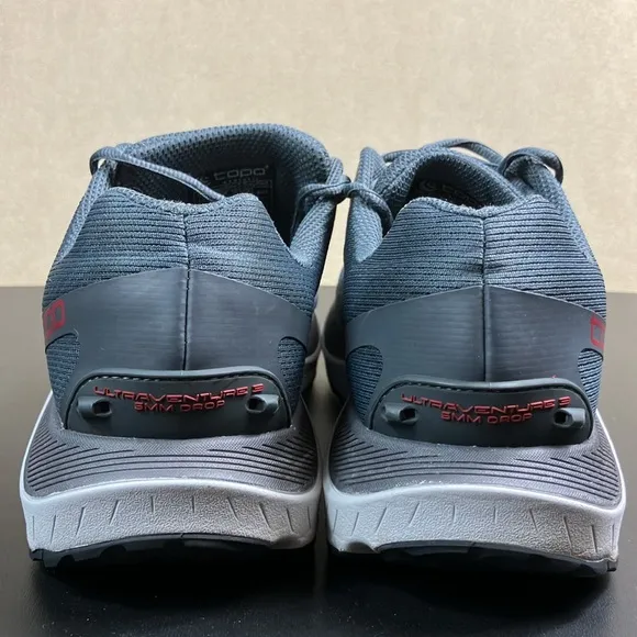 Topo Ultraventure 3 Grey Athletic Running Sneaker Shoes Men’s size 11.5