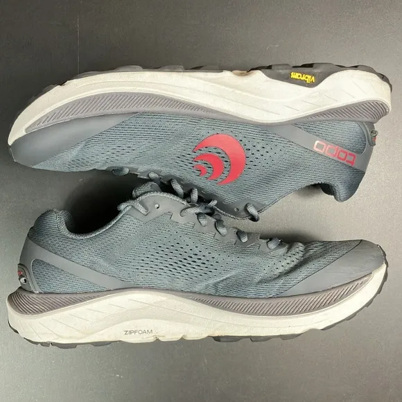 Topo Ultraventure 3 Grey Athletic Running Sneaker Shoes Men’s size 11.5